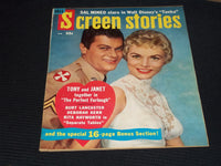 1959 FEBRUARY SCREEN STORIES MAGAZINE - TONY CURTIS JANET LEIGH COVER - E 15899