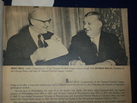 1955 PROFESSIONAL FOOTBALL OFFICAL 1955 YEAR BOOK OF THE NFL- 35TH ANNIV- B 6525