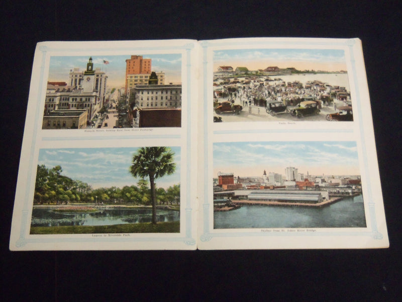 1920'S JACKSONVILLE FLORIDA VIEW BOOK - NICE PRINTS - J 8774