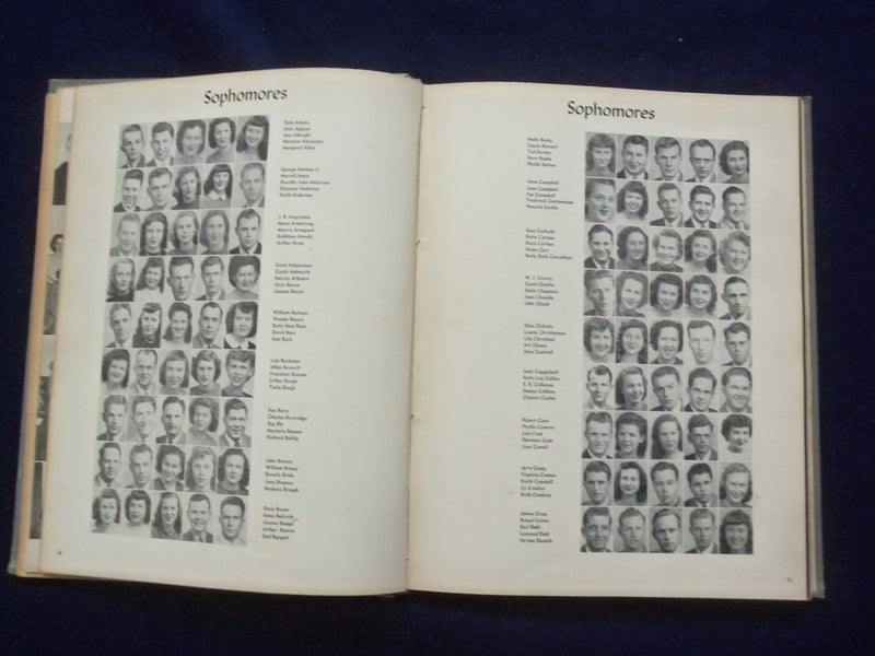 1947 SENTINAL UNIVERSITY OF MONTANA YEARBOOK - MISSOULA, MONTANA - YB 3108