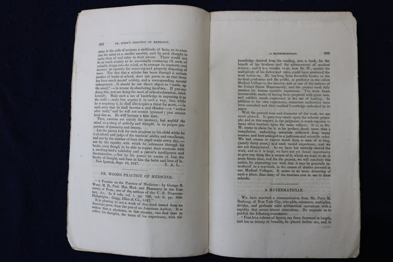 1847 OCTOBER 1 PRACTICAL EDUCATOR JOURNAL OF HEALTH SOFTCOVER BOOKLET - K 942