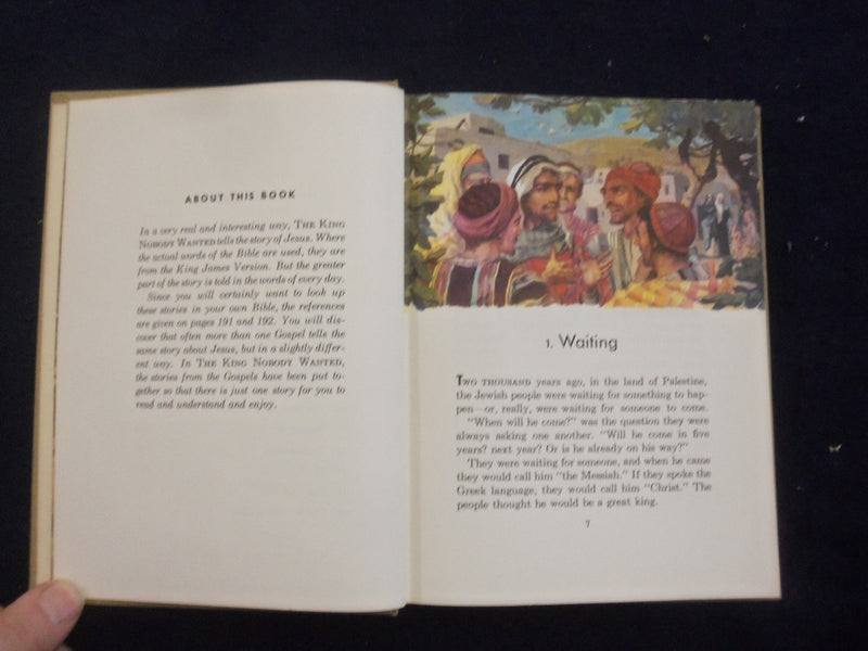 1948 THE KING NOBODY WANTED HARDCOVER BOOK BY NORMAN F. LANGFORD - KD 8223