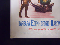 1962 FIVE WEEKS IN A BALLOON ORIGINAL MOVIE POSTER - RED BUTTONS - FABIAN- P 234