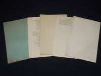 1916-1931 U. S. PUBLIC HEALTH BULLETINS LOT OF 5 - MALARIA - TYPHOID - K 2026