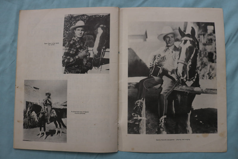 1946 GENE AUTRY'S HIT KIT SOFTCOVER BOOK - K 3382