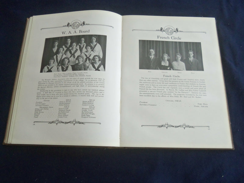 1921-1922 THE ALGOL CARLETON COLLEGE YEARBOOK - NORTHFIELD, MN - YB 2712