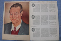 1951 MUSICAL PORTRAITS OF FAMOUS AMERICANS - LOU GEHRIG - ABE LINCOLN - K 3152