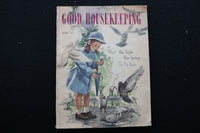 1946 APRIL GOOD HOUSEKEEPING MAGAZINE - ONE NIGHT, ONE SPRING COVER - SP 2616A