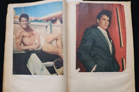 HOLLYWOOD ACTORS SCRAPBOOK - RONALD REAGAN - JOHN DEREK - ALAN LADD - E 24916