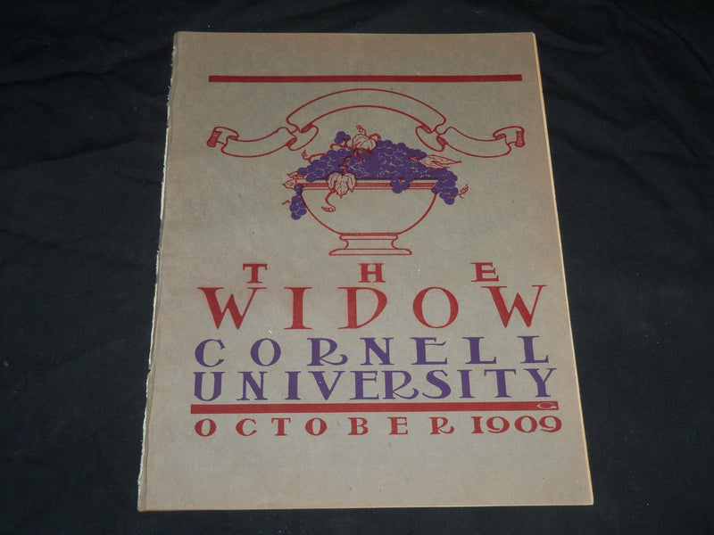 1909 OCTOBER THE WIDOW CORNELL UNIVERSITY MAGAZINE - NICE ILLUSTRATIONS - J 5743