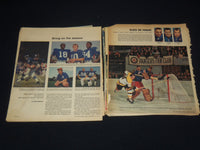 1950'S-1960'S SUNDAY COLOROTO MAGAZINE PHOTOS - 27 PIECES - SPORTS - NP 9181