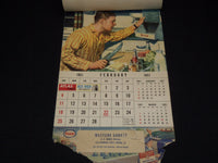 1951 WESTSIDE GARAGE CALENDAR - GRETNA, LOS ANGELES - J 7270