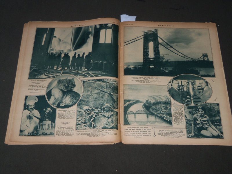 1929 NOVEMBER 2 MID-WEEK PICTORIAL MAGAZINE SECTION - HERBERT HOOVER - J 3247