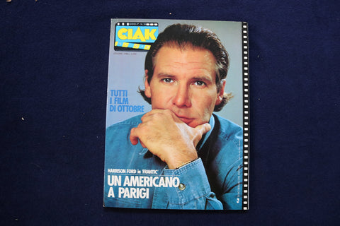 1988 OCTOBER CIAK MAGAZINE - HARRISON FORD COVER - ITALIAN - E 17458