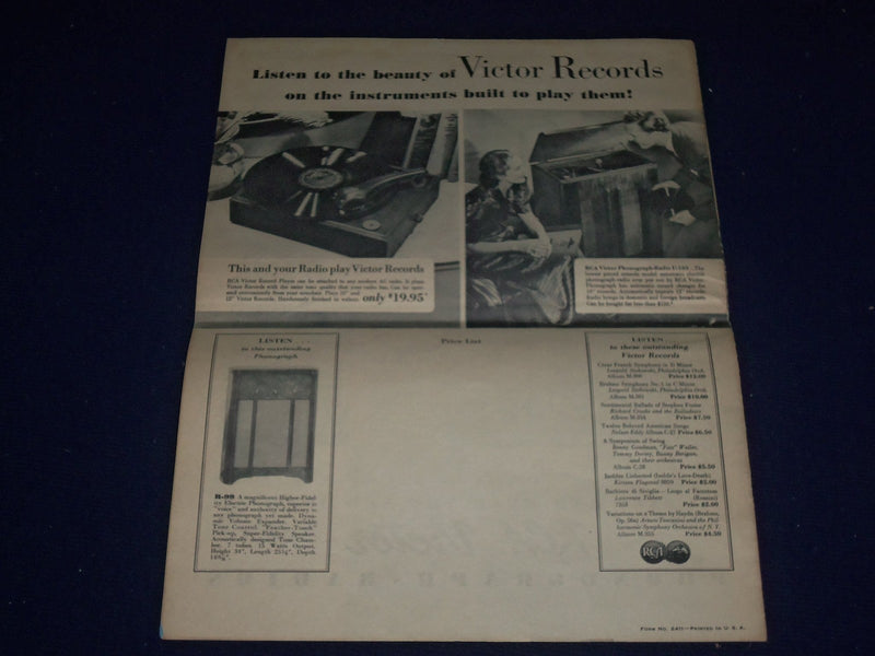 1937 OCTOBER LISTEN MAGAZINE VOLUME 1 NO. 3 - GREAT PHOTOS - J 643