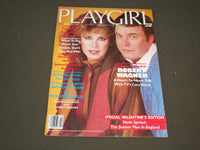 1982 FEBRUARY PLAYGIRL MAGAZINE - STEFANIE POWERS AND ROBERT WAGNER - SP 9217