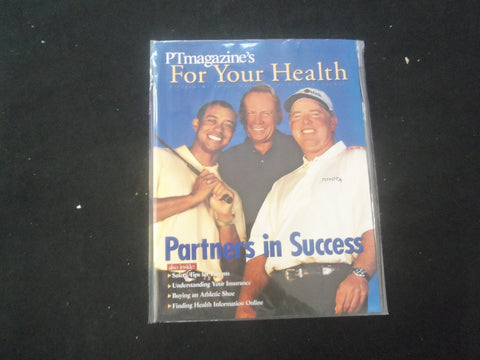 2000 PT MAGAZINE'S FOR YOUR HEALTH - TIGER WOODS COVER - B 431C