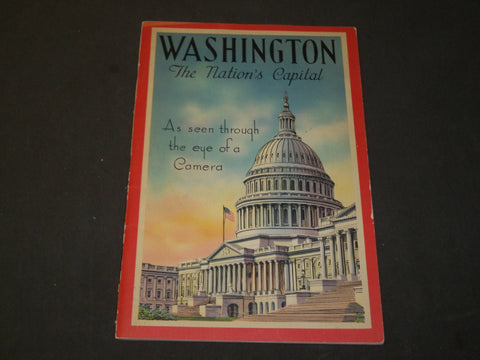 1930'S WASHINGTON THE NATION'S CAPITOL VIEW BOOK - GREAT PHOTOS - J 3789