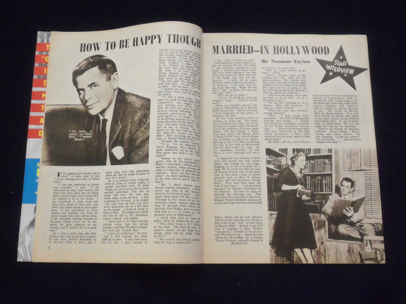 1959 JUNE FILM REVIEW MAGAZINE - MARTHA HYER - KIM PARKER - J 9696