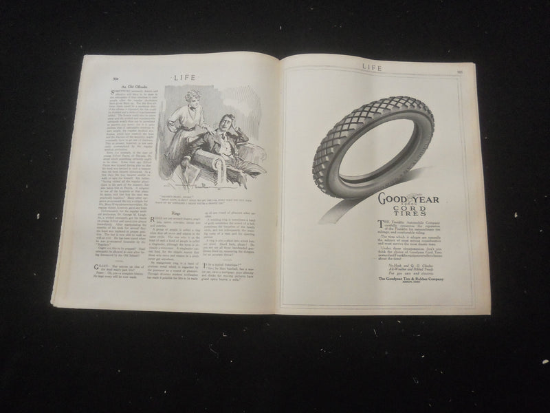 1916 FEBRUARY 17 LIFE MAGAZINE - THE LAST COURSE - L 762T
