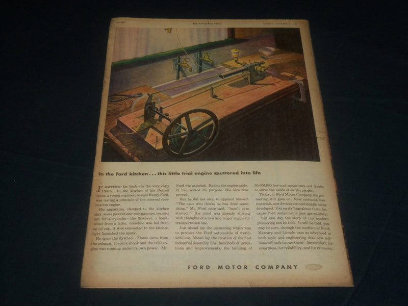 1944 OCTOBER 8 THE PITTSBURGH PRESS SUNDAY ROTO SECTION - FALL BEAUTY - NP 4468