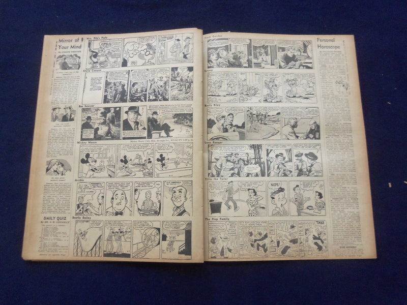 1958 JUNE 9 BOSTON RECORD AMERICAN NEWSPAPER-OLD COLONY OFFER BY HUB MAN-NP 6276