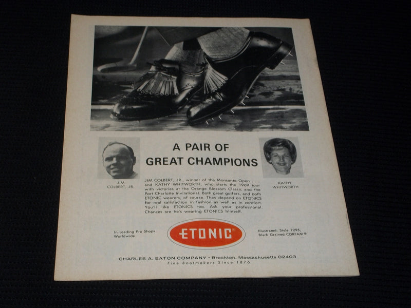 1969 APRIL 1 GOLF WORLD MAGAZINE - RAYMOND FLOYD FRONT COVER - E 6500