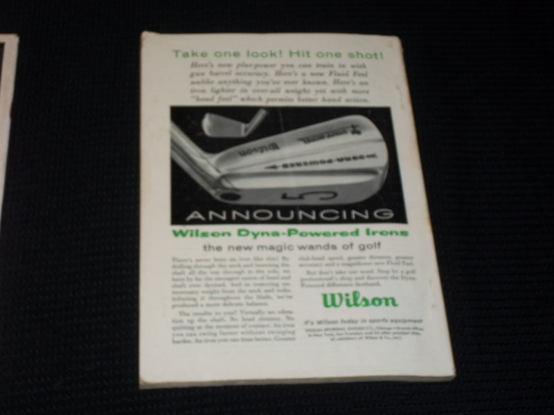 1956 MARCH GOLF DIGEST MAGAZINE - 1956 ANNUAL ISSUE FRONT COVER - E 5492