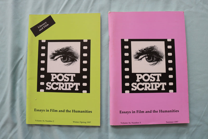 1993-1998 POST SCRIPT - ESSAYS IN FILM & HUMANITIES BOOKS - LOT OF 10 - O 3937