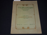 1907 MAY THE MESSENGER WICHITA HIGH SCHOOL COMMENCEMENT PROGRAM - J 7900