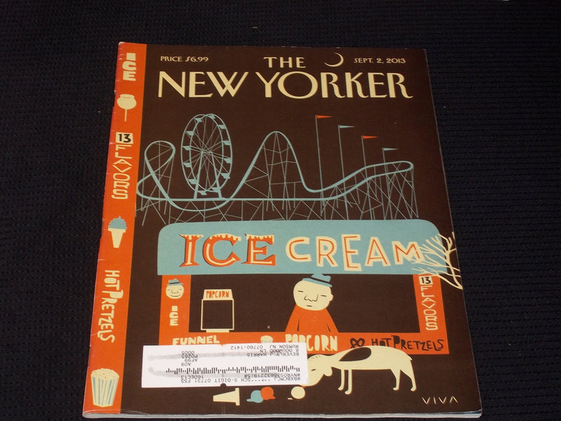 2013 SEPTEMBER 2 THE NEW YORKER MAGAZINE NICE ILLUSTRATED COVER - E 3247