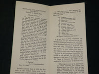 1949 RUTLAND RAILROAD COMPANY HISTORICAL SKETCH BOOK - SECOND EDITION - J 5956