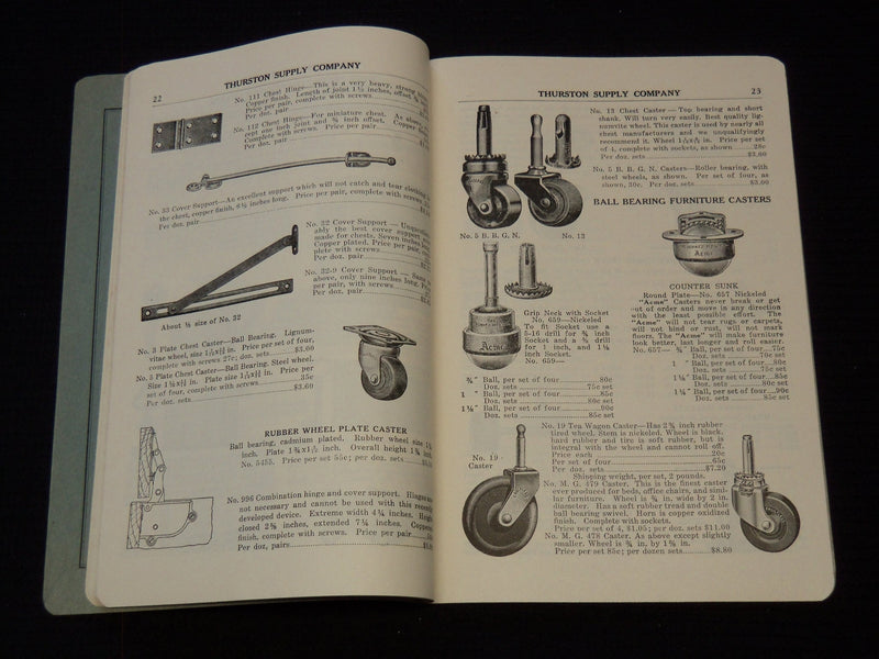 1942 THURSTON SUPPLY COMPANY CATALOG - ANOKA, MINNESOTA- J 7560