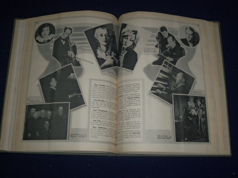 1935 JANUARY-DECEMBER THE MUSICIAN BOUND VOL NO. 40 - GREAT PHOTOS/ADS - KD 1764