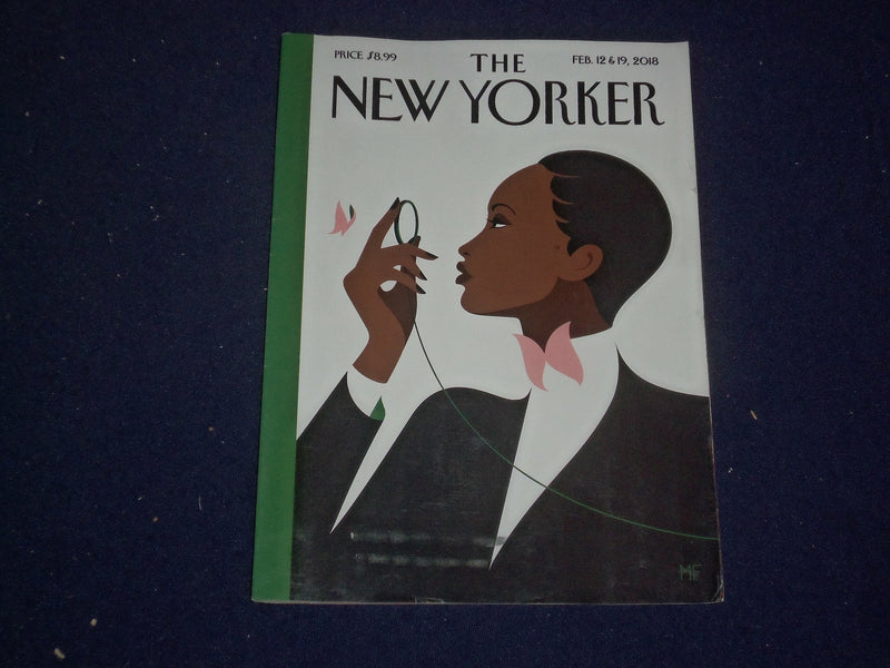 2018 FEBRUARY 12 & 19 THE NEW YORKER MAGAZINE - ILLUSTRATED COVER - NY 2285