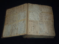 1900-1901 PHARMACIST'S PRESCRIPTIONS SCRAPBOOK FROM DOCTORS - R. I. - KD 5403O