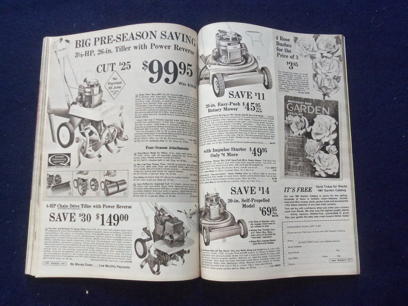 1967 WINTER MONTGOMERY WARD CATALOG - CHICAGO, ILLINOIS - J 8479