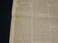 1829 AUGUST 22 CHRISTIAN REGISTER NEWSPAPER - BOSTON - NP 4824