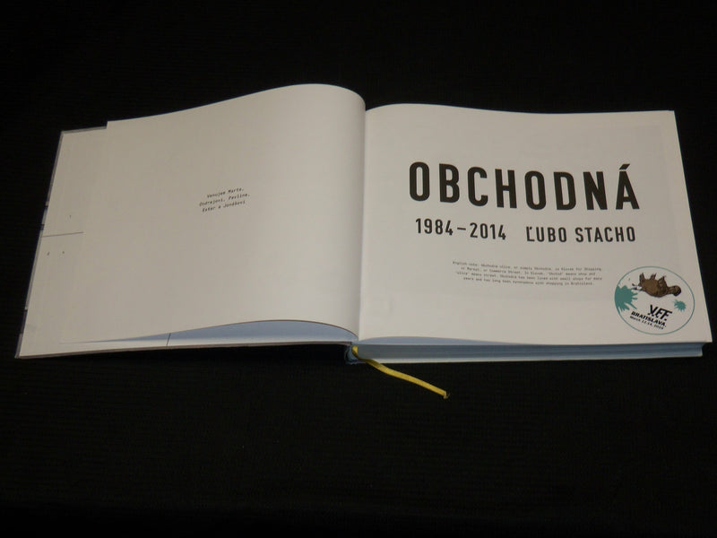 2014 OBCHODNA 1984-2014 - LUBO STACHO - SOFTCOVER BOOK - PHOTOS - R 713L