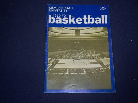 1969-1970 MEMPHIS STATE UNIVERSITY BASKETBALL PROGRAM -DRAKE UNIVERSITY- ST 6535