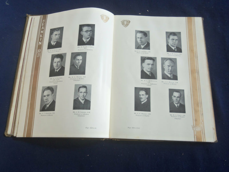 1933 THE RAMKIN FORDHAM PREPARATORY SCHOOL YEARBOOK - BRONX, NY - YB 2703