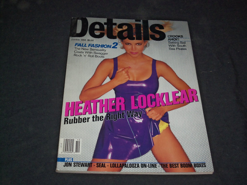 1994 OCTOBER DETAILS MAGAZINE - HEATHER LOCKLEAR - SP 6352