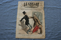 1873 JANUARY 26 LE GRELOT NEWSPAPER - ENTRE CONSERVATEURS - FRENCH - NP 8610