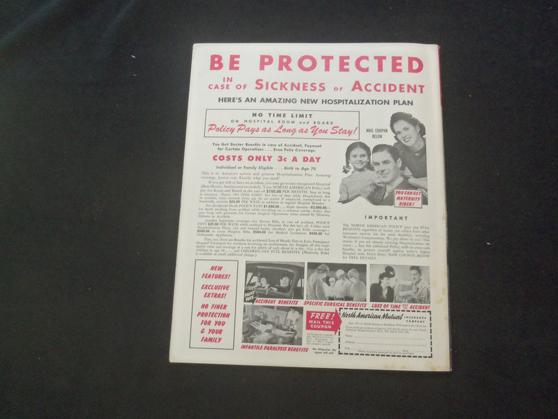 1950 MAY LAFF MAGAZINE - JACKIE WALDRON COVER - SHIRLEY BUCANAN INSIDE - J 7784