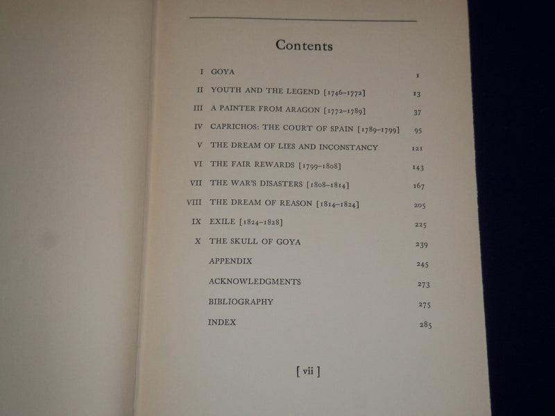 1939 GOYA HARDCOVER BOOK BY CHARLES POORE - NICE PRINTS - KD 2514