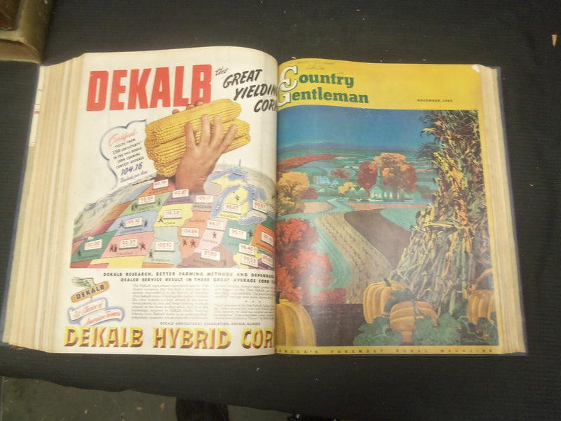 1945 JANUARY-DECEMBER COUNTRY GENTLEMAN BOUND MAGAZINE VOLUME - R 729O