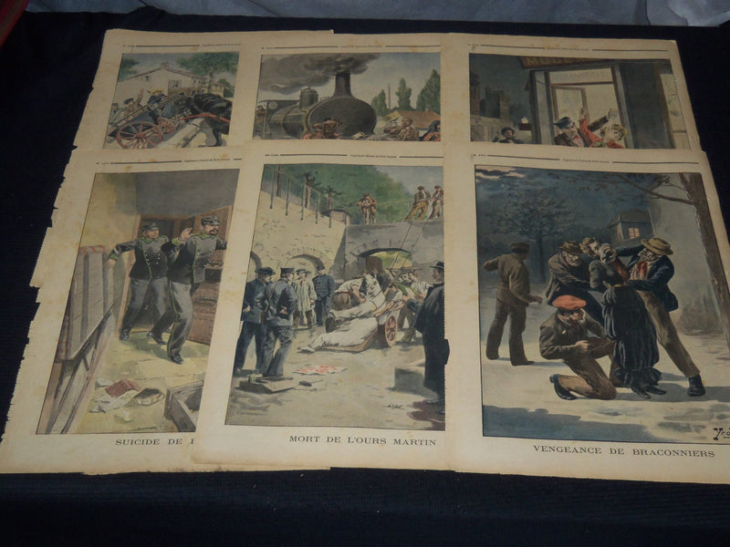 1900'S LE PETIT JOURNAL SUPPLEMENT ILLUSTRE MAGAZINES HUGE LOT OF 400+ - #3