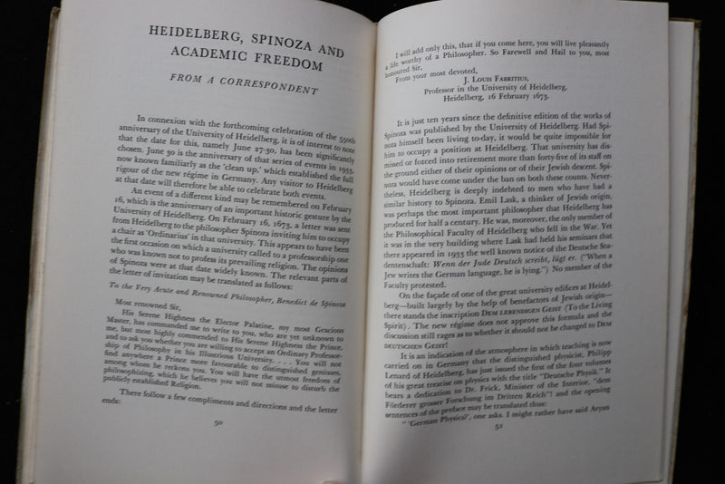 1936 HEIDELBERG AND THE UNIVERSITIES OF AMERICA SOFTCOVER BOOK - K 2909