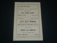 1960 FEBRUARY 11 FINGS AIN'T WOT THEY USED T'BE GARRICK PROGRAM - J 4285
