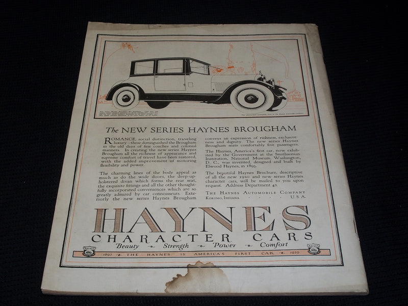 1920 APRIL 3 THE COUNTRY GENTLEMAN MAGAZINE ILLUSTRATED COVER ART - E 2883